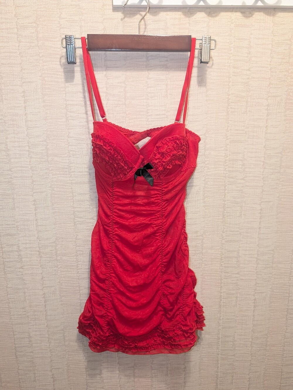 34B 𝅺SEXY Little Things Christmas Teddy Baby Doll Lingerie Halloween Santa